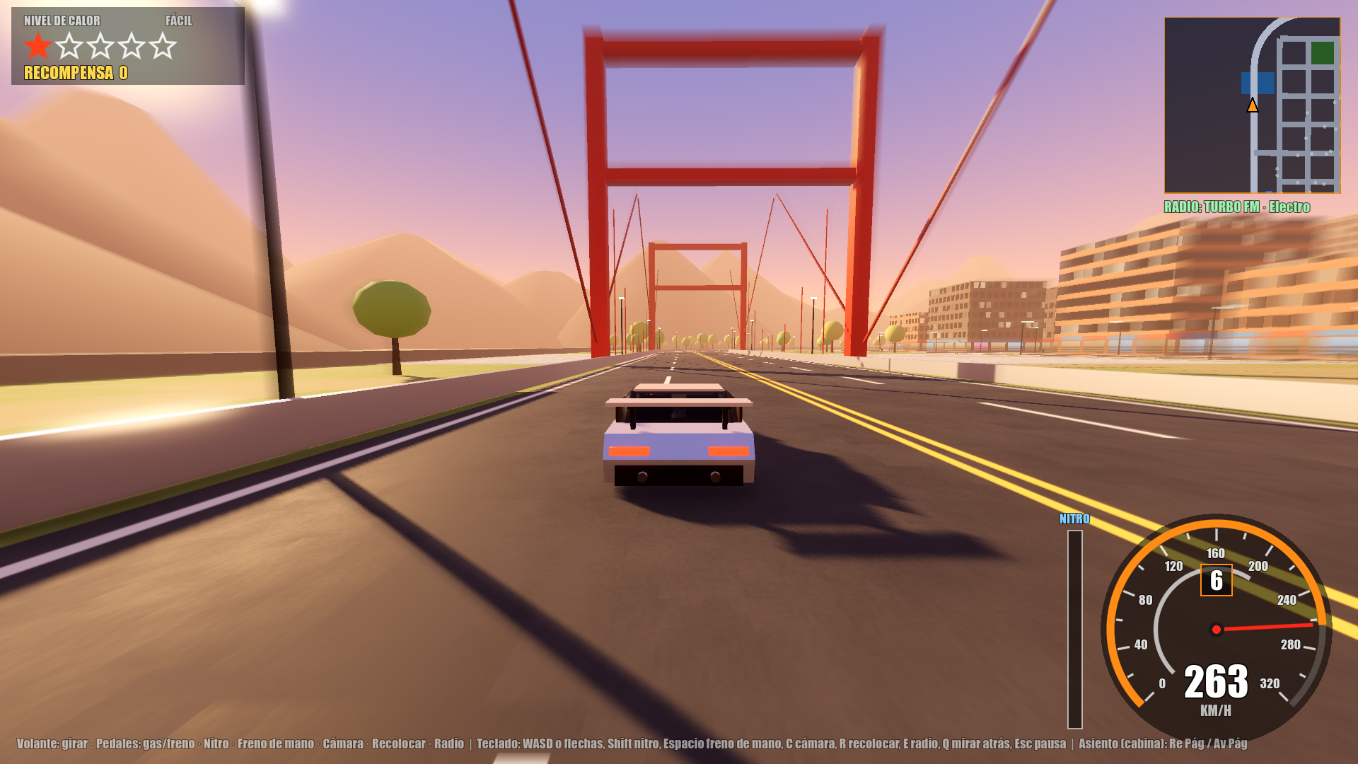 El puente de la autopista