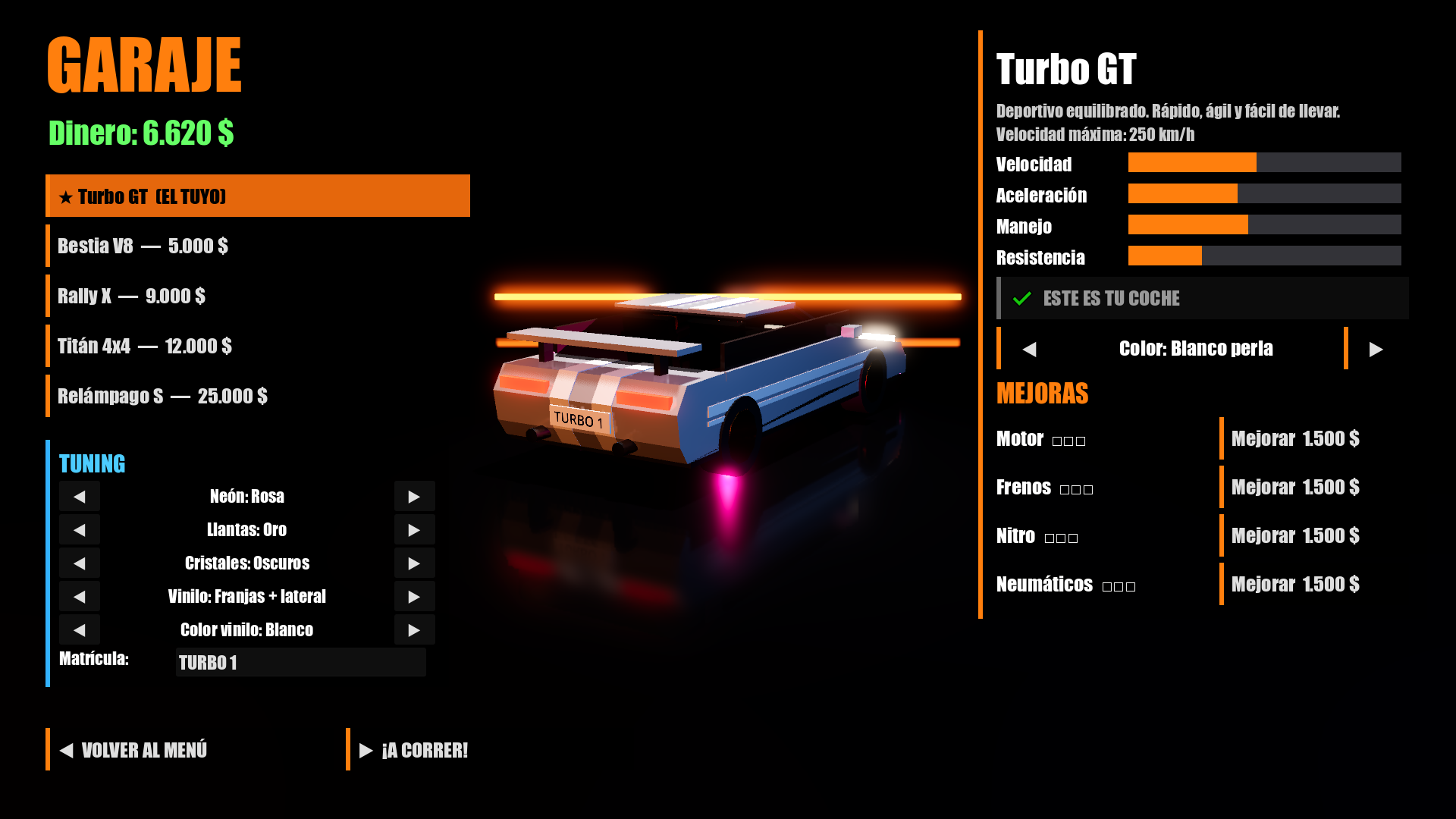 Tuning en el garaje